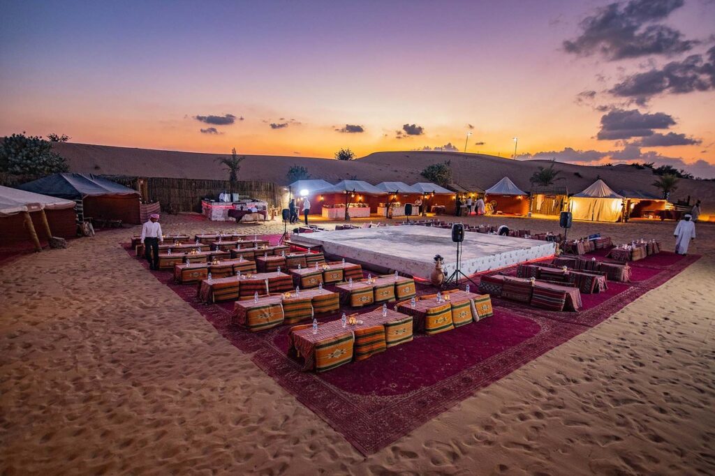 dubai desert safari bbq