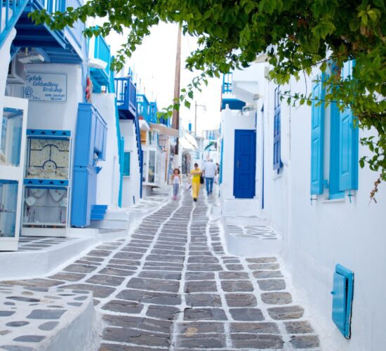 mykonos town, greece