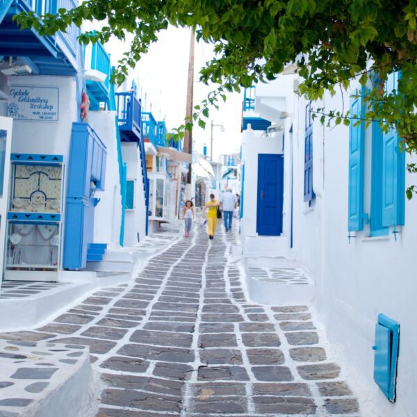 mykonos town, greece