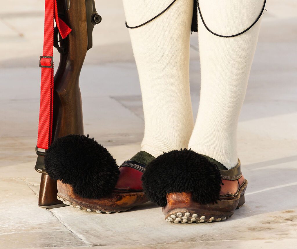 The Evzones shoes