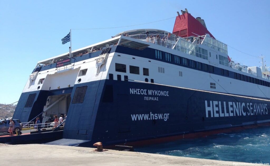 Ferry from Athens