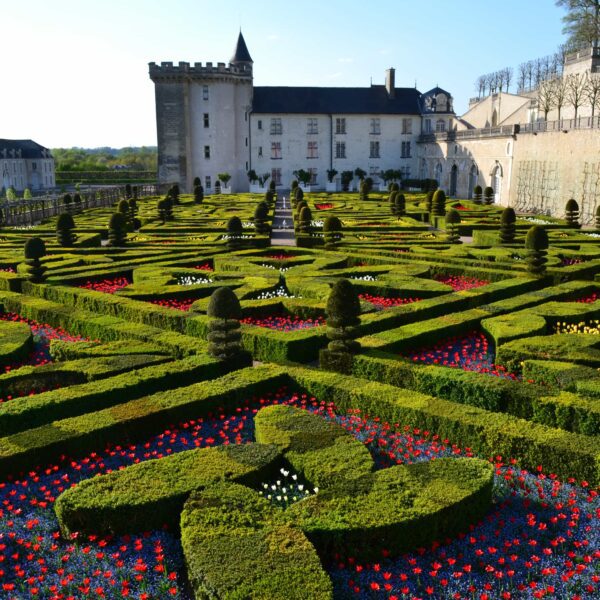 chateau jardins villandry, france