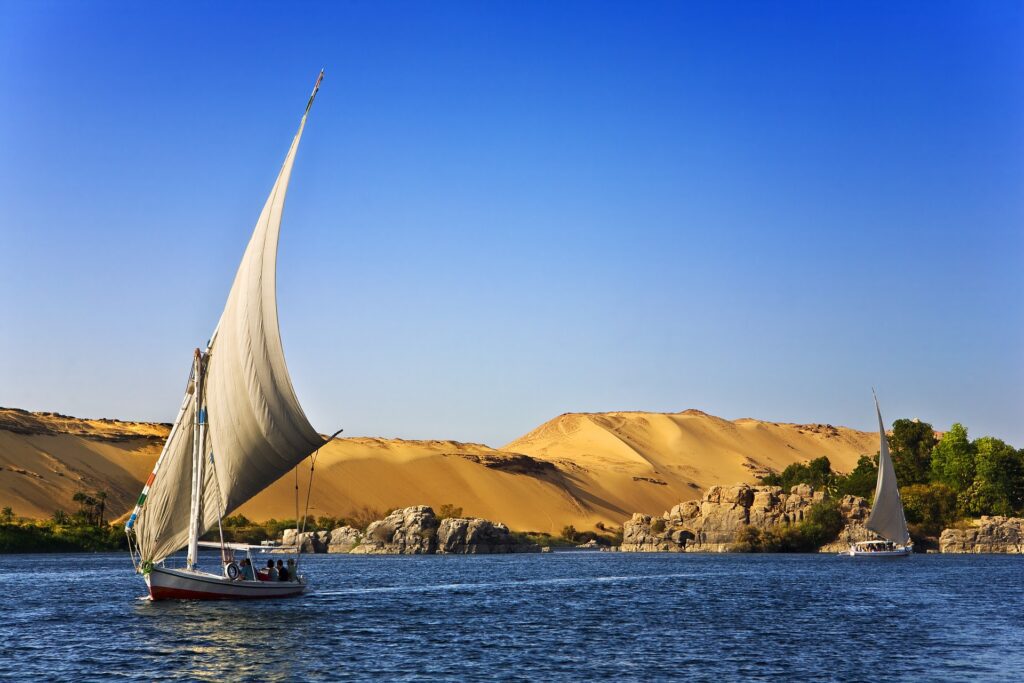 Cruising the Nile in Egypt