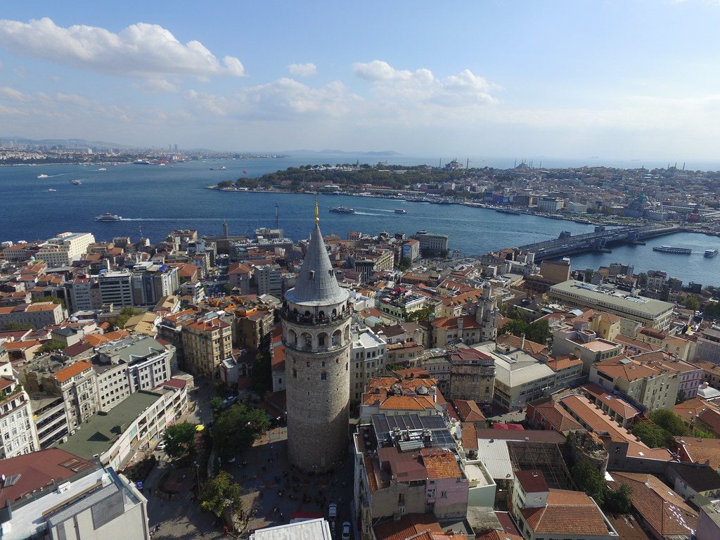 Galata Tower Aerial Photo