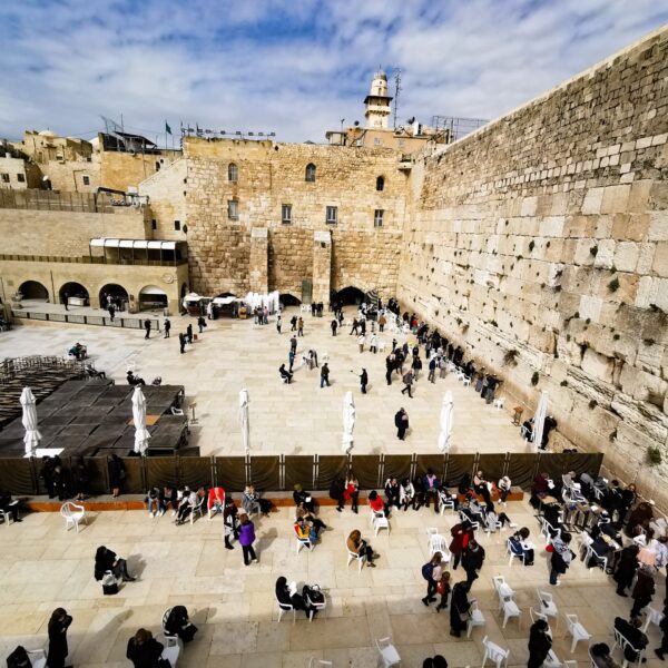 The Western Wall, also known as the Wailing Wall, is the sole remaining part of a wall from the Second Temple of Jerusalem