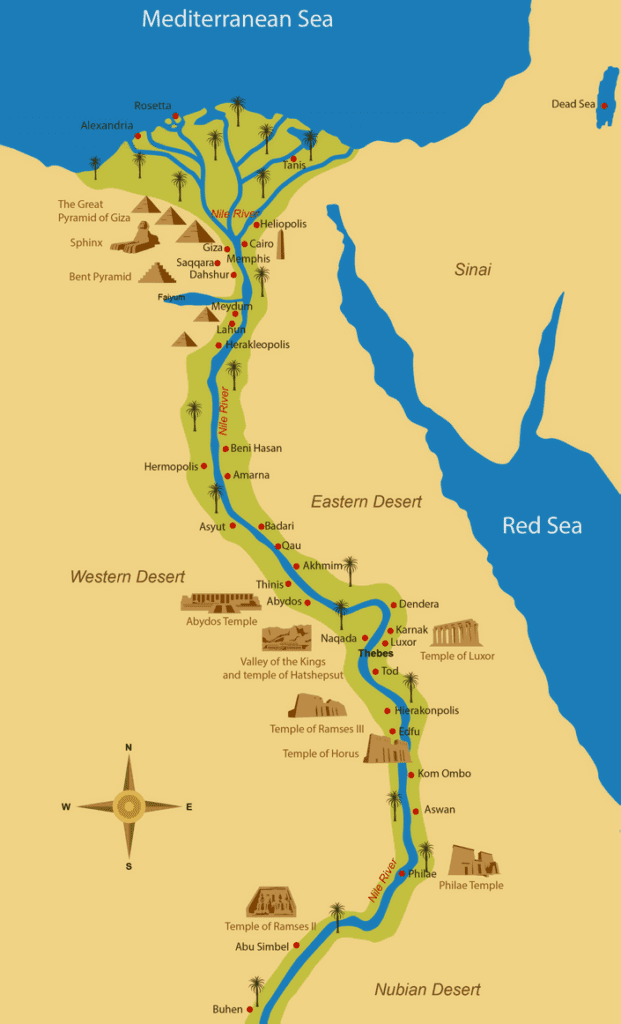 Cruising the Nile in Egypt