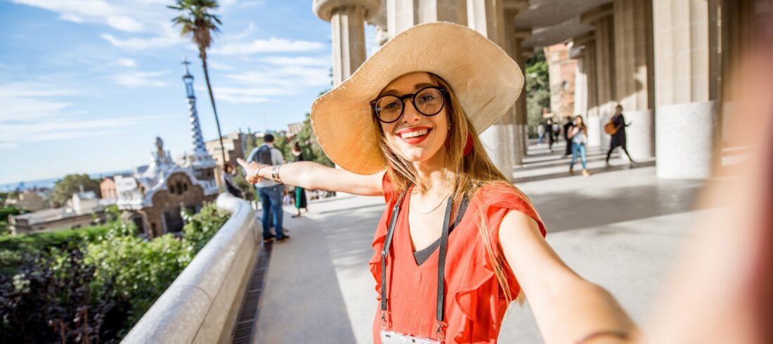 Guell park in Barcelona