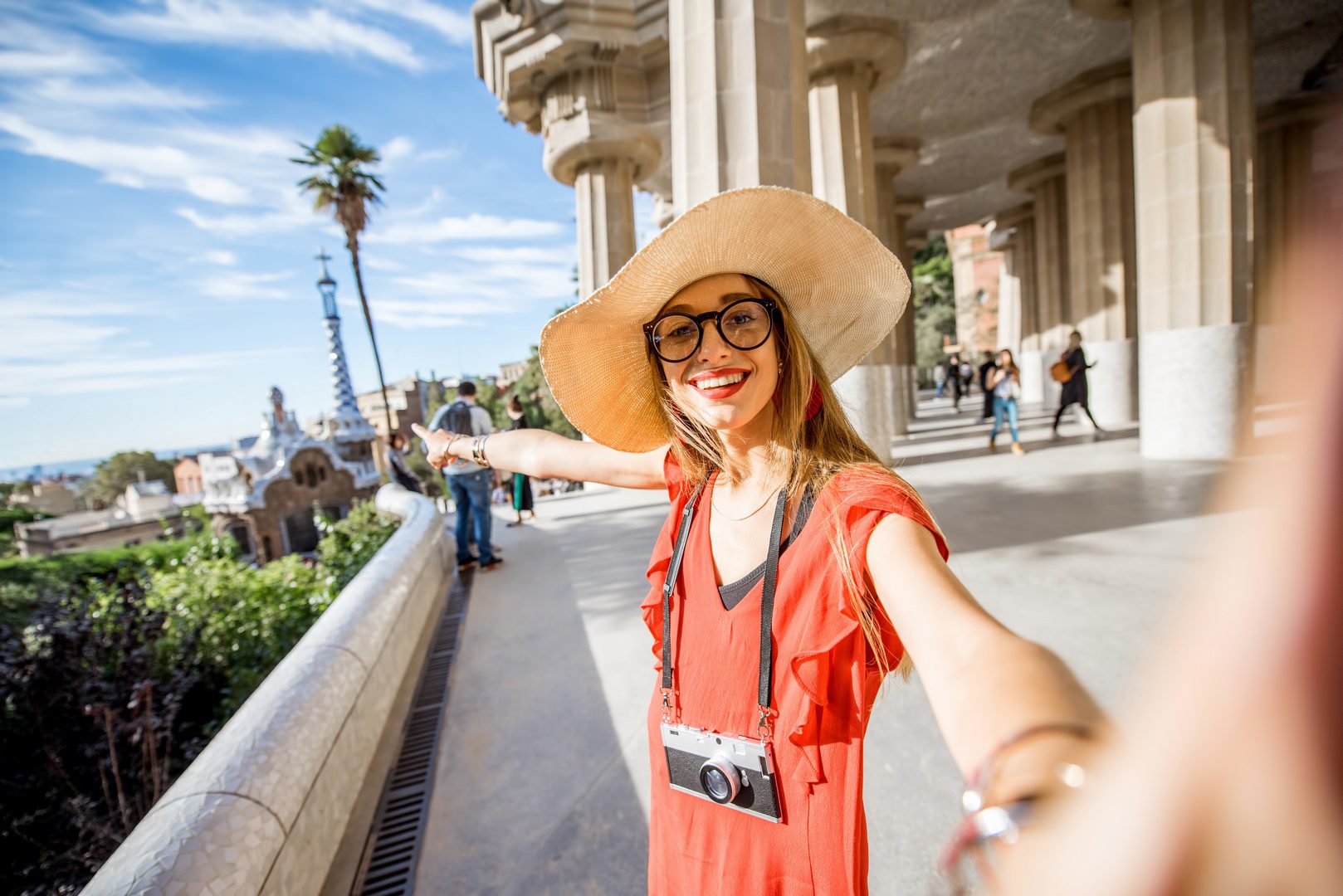 Guell park in Barcelona