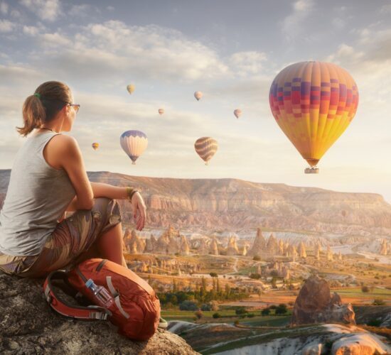 Turkey Trip Packages / Cappadocia one of the best places to fly with hot air balloons.