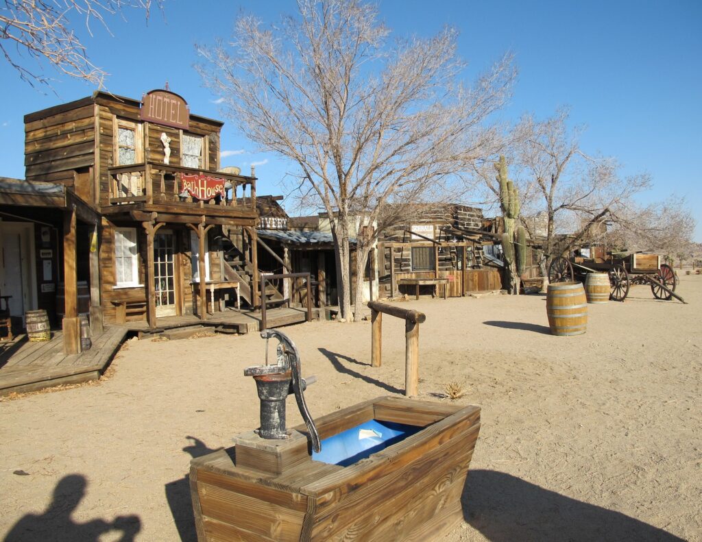 Mojave Desert Ghost Town