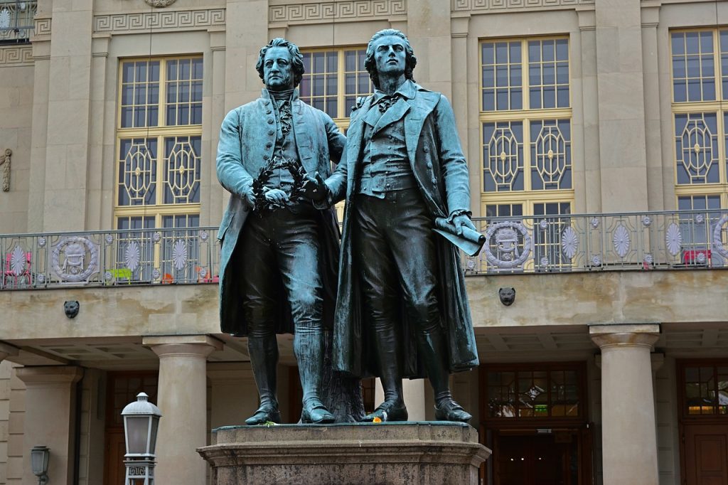 12 Best Things to Do in Weimar / Goethe-Schiller Monument, Weimar